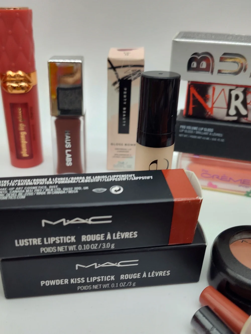 Huge Beauty Makeup Lot MAC NARS Fenty Too Faced Tarte Haus Labs + More